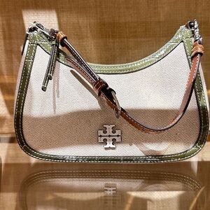 Tory Burch Thea Canvas Shoulder Bag